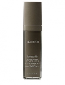 An advanced anti-aging daily oil-free lotion that helps repair skin, for a smoother, radiant, younger looking complexion while providing environmental protection. Repair Day Lotion SPF 15 - Oil Free helps prevent and diminish the appearance of fine lines and wrinkles with Green Tea Extract. Hydrolyzed Xylan smoothes skin's texture while Argan Oil boosts hydration. The daily moisturizing lotion provides lightweight, oil-free hydration. 1.7 fl.oz. An advanced anti-aging daily oil-free lotion that helps repair skin, for a smoother, radiant, younger looking complexion while providing environmental protection. Repair Day Lotion SPF 15 - Oil Free helps prevent and diminish the appearance of fine lines and wrinkles with Green Tea Extract. Hydrolyzed Xylan smoothes skin's texture while Argan Oil boosts hydration. The daily moisturizing lotion provides lightweight, oil-free hydration. 1.7 fl.oz.