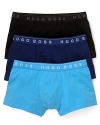 BOSS Black lends its modern minimalist look to this comfy cotton brief.