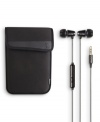 Stunning clarity and design combine for the sleek headphone and case set from the D & H JLab.