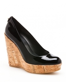 Stuart Weitzman Wedges - Corkswoon Patent