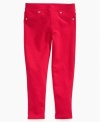 Stretchy, stylish, straight leg jeans from So Jenni in the hottest color of the season.