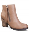 With a neat, swishy tassel and side zipper, Marc Fisher's Slant booties will add a trendy touch to your favorite outfit.