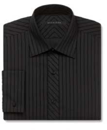 Velvet stripes put the finishing touch on a classic look from Sean John. Velvet stripes put the finishing touch on a classic look from Sean John.