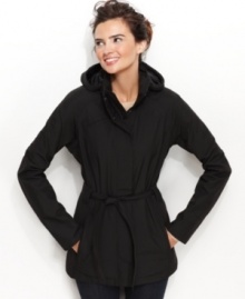 The K jacket features sleek styling with all of the performance you expect from The North Face. Waterproof fabric and seam-sealed technology keep you warm and dry when you need it. The K jacket features sleek styling with all of the performance you expect from The North Face. Waterproof fabric and seam-sealed technology keep you warm and dry when you need it.