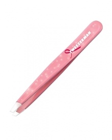 In honor of Breast Cancer Awareness, a portion of the sales of these Special Edition Precision in Pink Slant tweezers are donated to breast cancer awareness and research in finding a cure. Adorned with a brand-new and stylish Pink Ribbon print and glitter this year, our Slant's famous and perfectly aligned, hand-filed tips grab every hair with the smoothest, true precision - giving your brows the best in expert beauty while you help in giving back.To ease tweezing, take a hot shower or use a warm washcloth to open pores. Tweeze in the direction of hair growth to avoid breakage. To close pores post tweezing, use cold water or astringent. In honor of Breast Cancer Awareness, a portion of the sales of these Special Edition Precision in Pink Slant tweezers are donated to breast cancer awareness and research in finding a cure. Adorned with a brand-new and stylish Pink Ribbon print and glitter this year, our Slant's famous and perfectly aligned, hand-filed tips grab every hair with the smoothest, true precision - giving your brows the best in expert beauty while you help in giving back.To ease tweezing, take a hot shower or use a warm washcloth to open pores. Tweeze in the direction of hair growth to avoid breakage. To close pores post tweezing, use cold water or astringent.