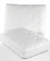 Dream in comfort. Featuring rows of individual memory foam springs for personalized support, the Homedics Thera-P pillow transforms your bed into a soothing oasis. Featuring 4 of layering support with stabilizing memory foam core and a 300-thread count cotton cover with mesh ventilated sides for cooling relief.