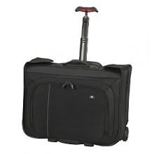 Make traveling that much easier by keeping your clothes nice and wrinkle free. Garment storage area features a detachable J-hook for hanging the bag, hangar clamp and a foam bolster compression strap. Two removable mesh corner storage pockets and a zippered mesh shoe pocket. Make traveling that much easier by keeping your clothes nice and wrinkle free. Garment storage area features a detachable J-hook for hanging the bag, hangar clamp and a foam bolster compression strap. Two removable mesh corner storage pockets and a zippered mesh shoe pocket.