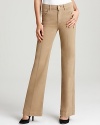 The sophistication of trousers meets the ease of denim in these softly hued MiH pants.