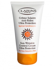 Ideal protection for sun-sensitive skin or skin exposed to intense sunlight. Provides reinforced sun protection (heat-resistant UVA/UVB filters) and promotes a more even tan. Protects against dehydration and helps prevent visible signs of premature skin aging. 4.4 oz. Ideal protection for sun-sensitive skin or skin exposed to intense sunlight. Provides reinforced sun protection (heat-resistant UVA/UVB filters) and promotes a more even tan. Protects against dehydration and helps prevent visible signs of premature skin aging. 4.4 oz.
