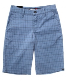 Walk it out. These Quiksilver walking shorts make his long days running and playing outside nice and comfortable. Walk it out. These Quiksilver walking shorts make his long days running and playing outside nice and comfortable.