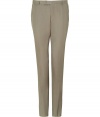 Inject instant sophistication into your workweek style with these slim trousers from Costume National - Flat front, belt loops, front crease detail, off-seam pockets, back welt pockets with button, slim fit - Style with a matching blazer, a sleek button down, and dress shoes