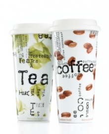 Lukewarm coffee and tea are a thing of the past with this grab-and-go Konitz travel coffee mug. A silicone lid caps off a porcelain cup that'll stand up to dishwasher and microwave use. Lukewarm coffee and tea are a thing of the past with this grab-and-go Konitz travel coffee mug. A silicone lid caps off a porcelain cup that'll stand up to dishwasher and microwave use.