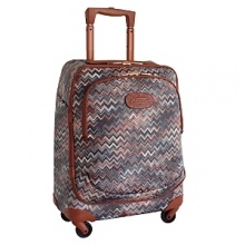 A gorgeous Missoni design adorns this high-performance spinner, perfect for 1-2 day trips. A gorgeous Missoni design adorns this high-performance spinner, perfect for 1-2 day trips.