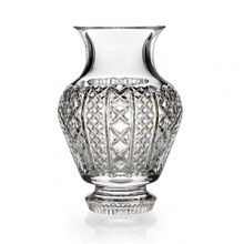 Rich with visual appeal, this contemporary vase features diamond cuts and classics contours to complement any arrangement. Both exciting and elegant, this centerpiece-worthy vase is a regal repository for sunflowers, hydrangeas, dahlias and jacaranda. Rich with visual appeal, this contemporary vase features diamond cuts and classics contours to complement any arrangement. Both exciting and elegant, this centerpiece-worthy vase is a regal repository for sunflowers, hydrangeas, dahlias and jacaranda.