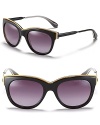 Playful with a hint of punk, these MARC BY MARC JACOBS sunglasses reinvent the classic cat eye.