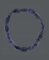 Slip effortless style over your wrists for the perfect summer look. Bracelet by Avalonia Road stretches to fit over the wrist and features sodalite beads in multiple shapes and sizes. Approximate length: 7-1/2 inches.