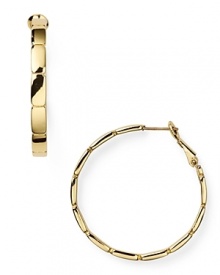 The rich architecture of Park Guell in Barcelona plays muse to these hoops from kate spade new york. Wear them to add a surreal touch of sparkle to every look. The rich architecture of Park Guell in Barcelona plays muse to these hoops from kate spade new york. Wear them to add a surreal touch of sparkle to every look.