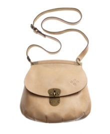 A charming crossbody ideal for a weekend spent roaming around the city. This sleek look from Patricia Nash features a signature embossed floret at front and a rustic brass turnlock closure. A charming crossbody ideal for a weekend spent roaming around the city. This sleek look from Patricia Nash features a signature embossed floret at front and a rustic brass turnlock closure.