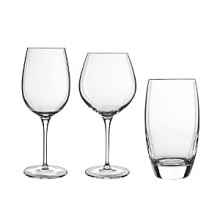 An exceptional collection of glassware from Luigi Bormioli is machine blown in SON.hyx glass, a unique and proprietary material that is extremely brilliant in color and sound, maintains its clarity after thousands of dishwasher cycles and possesses an extremely high level of durability for an elegant table setting day after day. An exceptional collection of glassware from Luigi Bormioli is machine blown in SON.hyx glass, a unique and proprietary material that is extremely brilliant in color and sound, maintains its clarity after thousands of dishwasher cycles and possesses an extremely high level of durability for an elegant table setting day after day.