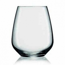 Stemless Atelier wine glasses by Luigi Bormioli. These eye-catching glasses will forever change the way you enjoy wine. Perfect for everyday sipping as well as special soirées, these stemless goblets will enliven any occasion. Stemless Atelier wine glasses by Luigi Bormioli. These eye-catching glasses will forever change the way you enjoy wine. Perfect for everyday sipping as well as special soirées, these stemless goblets will enliven any occasion.