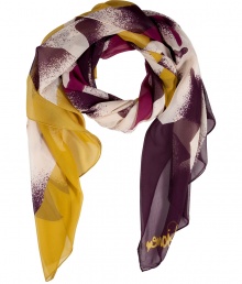 An effortless way to wear this seasons penchant for bright prints, Diane von Furstenbergs washed silk chiffon scarf is a chic choice whether you wear in indoors or out - Allover print with solid ends - Wear with everything from tees and jeans to tailored jackets and sheath dresses An effortless way to wear this seasons penchant for bright prints, Diane von Furstenbergs washed silk chiffon scarf is a chic choice whether you wear in indoors or out - Allover print with solid ends - Wear with everything from tees and jeans to tailored jackets and sheath dresses