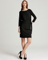 This Elie Tahari dress features a chic waist tie and will take you from workday to weeknight in serious style.