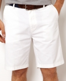 Perfect for BBQ's or crushing the boardwalk, these twill shorts by Nautica will keep you looking cool and classy.