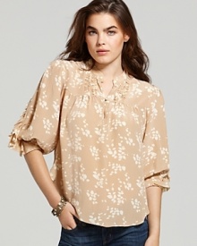 Madison Marcus Blouse - Flourish Printed Silk