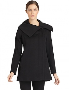 THE LOOKTailored from world-renowned Loro Piano wool Oversized collar Concealed offset zip closureLong sleevesTailored seamsSide seam pocketsTHE FITAbout 33 longTHE MATERIALWoolFully linedCARE & ORIGINDry cleanImported of Italian fabricsModel shown is 5'10 (177cm) wearing US size 4. This item was originally available for purchase at Saks Fifth Avenue OFF 5TH stores. THE LOOKTailored from world-renowned Loro Piano wool Oversized collar Concealed offset zip closureLong sleevesTailored seamsSide seam pocketsTHE FITAbout 33 longTHE MATERIALWoolFully linedCARE & ORIGINDry cleanImported of Italian fabricsModel shown is 5'10 (177cm) wearing US size 4. This item was originally available for purchase at Saks Fifth Avenue OFF 5TH stores.