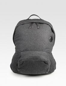 A smooth fleece design takes this spacious carryall from playful to polished, finished with a front patch pocket and adjustable shoulder straps for added comfort and support.Zip closureTop handleExterior, interior pocketFully linedFleece12W x 15H x 5DImported A smooth fleece design takes this spacious carryall from playful to polished, finished with a front patch pocket and adjustable shoulder straps for added comfort and support.Zip closureTop handleExterior, interior pocketFully linedFleece12W x 15H x 5DImported