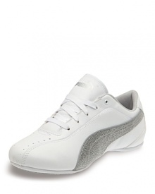 Sporty with a touch of glam, the Talulla sneakers combine PUMA's signature low profile with an embellished, glittery logo stripe along the sides. Sporty with a touch of glam, the Talulla sneakers combine PUMA's signature low profile with an embellished, glittery logo stripe along the sides.