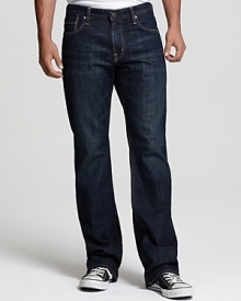 The Regent is a classic, low rise bootcut jean featuring signature stitching on back pockets. The Regent is a classic, low rise bootcut jean featuring signature stitching on back pockets.