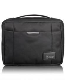 A perfect fit for your carry-on, business case and other quick getaway bags, this durable & high-performance travel kit features a spacious interior with room for all your overnight essentials. Multiple storage pockets bring order & organization to every trip, while an anti-bacterial lining cleans up the way you travel. 5-year warranty. A perfect fit for your carry-on, business case and other quick getaway bags, this durable & high-performance travel kit features a spacious interior with room for all your overnight essentials. Multiple storage pockets bring order & organization to every trip, while an anti-bacterial lining cleans up the way you travel. 5-year warranty.
