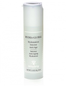 Promotes water circulation and retention deep in the skin skin to restore moisture and balance the characteristic of young skin. Works on three levels to reactivate the skin's natural hydration mechanism: Hydrates, protects and smoothes. Skin appears plumped, fuller and more luminous, just like young skin. 1.4 oz. Promotes water circulation and retention deep in the skin skin to restore moisture and balance the characteristic of young skin. Works on three levels to reactivate the skin's natural hydration mechanism: Hydrates, protects and smoothes. Skin appears plumped, fuller and more luminous, just like young skin. 1.4 oz.