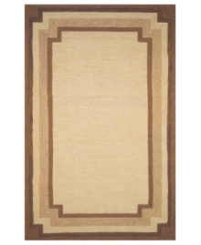 Indoors or out, this versatile rug offers inviting style and just the right amount of softness. A durable blend of polypropylene and acrylic fibers make the Ravella rug a lasting addition to patios, pool-sides or family rooms. UV-stabilized to resist fading from sunlight. Indoors or out, this versatile rug offers inviting style and just the right amount of softness. A durable blend of polypropylene and acrylic fibers make the Ravella rug a lasting addition to patios, pool-sides or family rooms. UV-stabilized to resist fading from sunlight.