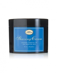 Softens and lifts the beard for a close and comfortable shave, and protects the skin from irritation and razor burn. Rich with Glycerin, coconut oil and essential oils, the shave cream leaves your skin smooth and moisturized. 5 oz. Softens and lifts the beard for a close and comfortable shave, and protects the skin from irritation and razor burn. Rich with Glycerin, coconut oil and essential oils, the shave cream leaves your skin smooth and moisturized. 5 oz.