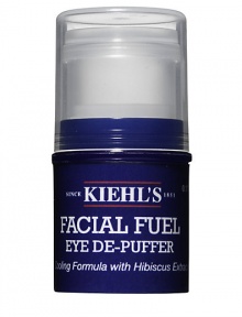 Formulated with refreshing hibiscus tea to reduce swelling, and caffeine to minimize puffiness. Helps revive and awaken tired eyes. This formula also contains rhodiola, known to detoxify and help fight fatigue to reduce the appearance of dark circles. The Eye De-Puffer utilizes natural moisturizers,including honey, to quench dry under eyes with gentle yet rich hydration made specifically to treat the eye area. Formulated with refreshing hibiscus tea to reduce swelling, and caffeine to minimize puffiness. Helps revive and awaken tired eyes. This formula also contains rhodiola, known to detoxify and help fight fatigue to reduce the appearance of dark circles. The Eye De-Puffer utilizes natural moisturizers,including honey, to quench dry under eyes with gentle yet rich hydration made specifically to treat the eye area.