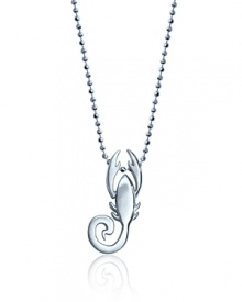 What's your sign? This beautifully rendered Scorpion pendant necklace will help your stars align in polished sterling silver. What's your sign? This beautifully rendered Scorpion pendant necklace will help your stars align in polished sterling silver.