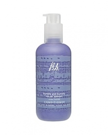 A lightweight yet thorough moisturizer that detangles, improves elasticity, and maintains the tone you're after. For white, silver and platinum blondes: use every other washing with Color Support Shampoo (a must). Usage: After shampooing with Color Support Shampoo, apply from roots to ends, comb through, leave on a minute and rinse thoroughly. Product Recipe: For best results, pair with Cool Blonde Shampoo. A lightweight yet thorough moisturizer that detangles, improves elasticity, and maintains the tone you're after. For white, silver and platinum blondes: use every other washing with Color Support Shampoo (a must). Usage: After shampooing with Color Support Shampoo, apply from roots to ends, comb through, leave on a minute and rinse thoroughly. Product Recipe: For best results, pair with Cool Blonde Shampoo.
