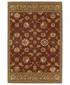 Intricate latticework is marked with antique-inspired florals and medallions in the Shropshire area rug from Karastan, offering a sophisticated, yet casual design for your floors. Crafted in the USA of pure New Zealand wool.