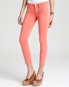 Color your denim collection with these richly hued skinny jeans from Hudson Jeans.