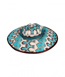 Get sun protection while maintaining high style with this luxe patterned hat from Missoni - Floppy style, wide brim, all-over signature Missoni print - Wear with a flowing maxi dress or with a sheer caftan and a Missoni bikini Get sun protection while maintaining high style with this luxe patterned hat from Missoni - Floppy style, wide brim, all-over signature Missoni print - Wear with a flowing maxi dress or with a sheer caftan and a Missoni bikini
