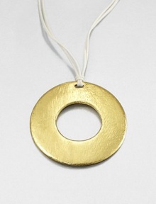 Wood tips adorn the ends of these cord ties, complemented by a golden pendant.Length, about 36Pendant size, about 4Drop, about 4Cord tiesImported Wood tips adorn the ends of these cord ties, complemented by a golden pendant.Length, about 36Pendant size, about 4Drop, about 4Cord tiesImported