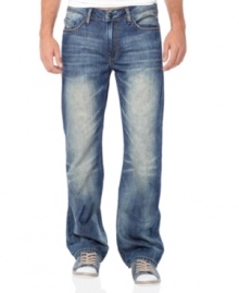 Step up your game. These boot-cut jeans from Buffalo David Bitton have style to spare. Step up your game. These boot-cut jeans from Buffalo David Bitton have style to spare.