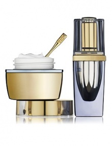 From the ends of the earth, an astonishing discovery. This day and night anti-aging ritual for the eye area helps create and sustain a remarkably more youthful, revitalized appearance. From the depths of the Antarctic Ocean comes the inspiration for our exclusively refined Glacial BioExtract, proven to help skin boost its natural elastin production. Re-Nutriv Life Re-Newing Molecules help repair skin's radiant appearance. Helps reduce the look of dark circles and puffiness. Includes 0.5 oz. From the ends of the earth, an astonishing discovery. This day and night anti-aging ritual for the eye area helps create and sustain a remarkably more youthful, revitalized appearance. From the depths of the Antarctic Ocean comes the inspiration for our exclusively refined Glacial BioExtract, proven to help skin boost its natural elastin production. Re-Nutriv Life Re-Newing Molecules help repair skin's radiant appearance. Helps reduce the look of dark circles and puffiness. Includes 0.5 oz.