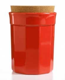 A world of color for the chef's palette! Available in a range of retro-inspired hues, each ceramic crock features a charming cork seal that adds instant vintage flair to your space. A world of color for the chef's palette! Available in a range of retro-inspired hues, each ceramic crock features a charming cork seal that adds instant vintage flair to your space.