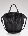 Daytime style gets a downtown edge with this python-embossed tote from Sam Edelman. In an on-trend texture, it will bring a fashion-forward finish to your look.