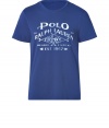 Bring classic style to your casual look with this versatile logo tee from Polo Ralph Lauren - Crew neck, short sleeves, front logo detail, slim fit - Wear with chinos, shorts, straight leg jeans, or slim trousers