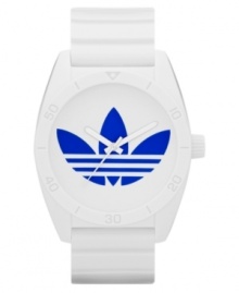 Keep your adidas style clean and on point with this fresh sport watch design.