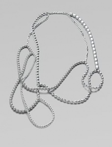 A versatile piece that features tonal strands of beads in an artfully asymmetrical style. Glass and acrylic beadsLength, about 52Slip-on styleImported A versatile piece that features tonal strands of beads in an artfully asymmetrical style. Glass and acrylic beadsLength, about 52Slip-on styleImported